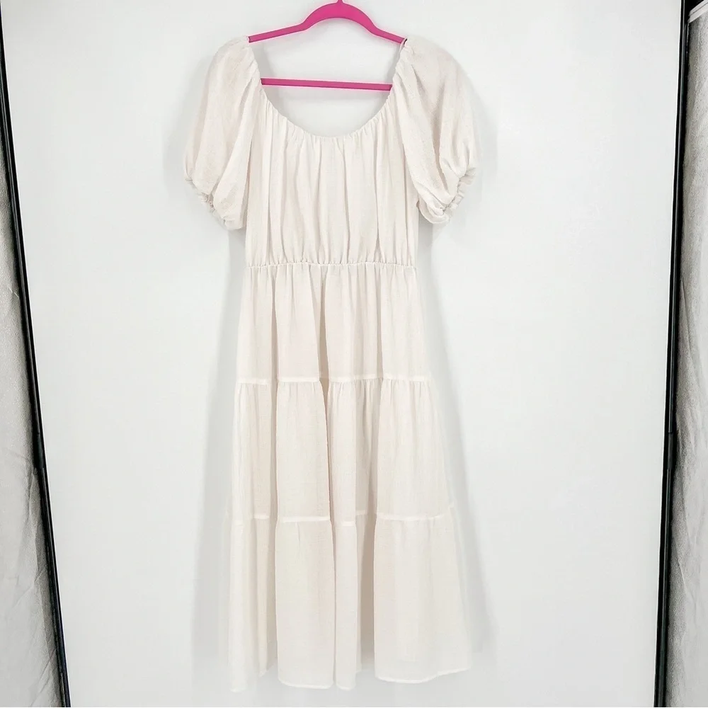 ASTR the label Tiered Short Sleeve Dress - Picture 3 of 7